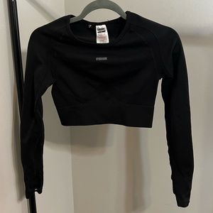 Gymshark Flex Sports Top - Black